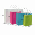 custom logo china supplier products white paper bag